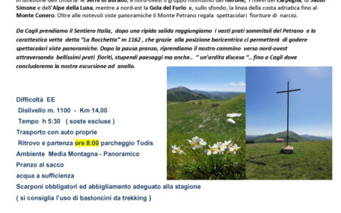 Monte PETRANO (Cagli PU) 23 maggio 2021