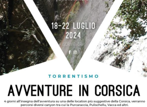 18-22 luglio 2024 – Avventure in Corsica